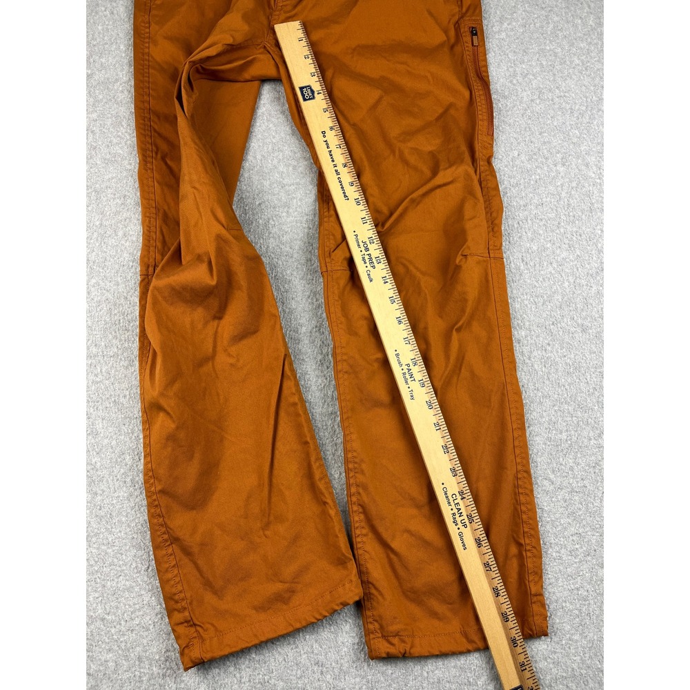 Mountain Hardwear Pants Mens 34x30 Orange AP Scrambler Climbing Hiking OM8586 - Picture 6 of 8